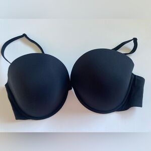Strapless Black Bra